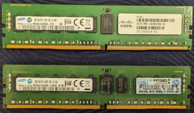 Samsung M393A1G40DB0-CPB 1Rx4 PC4-2133P 8GB ECC Server RAM Cisco UCS HP ProLiant