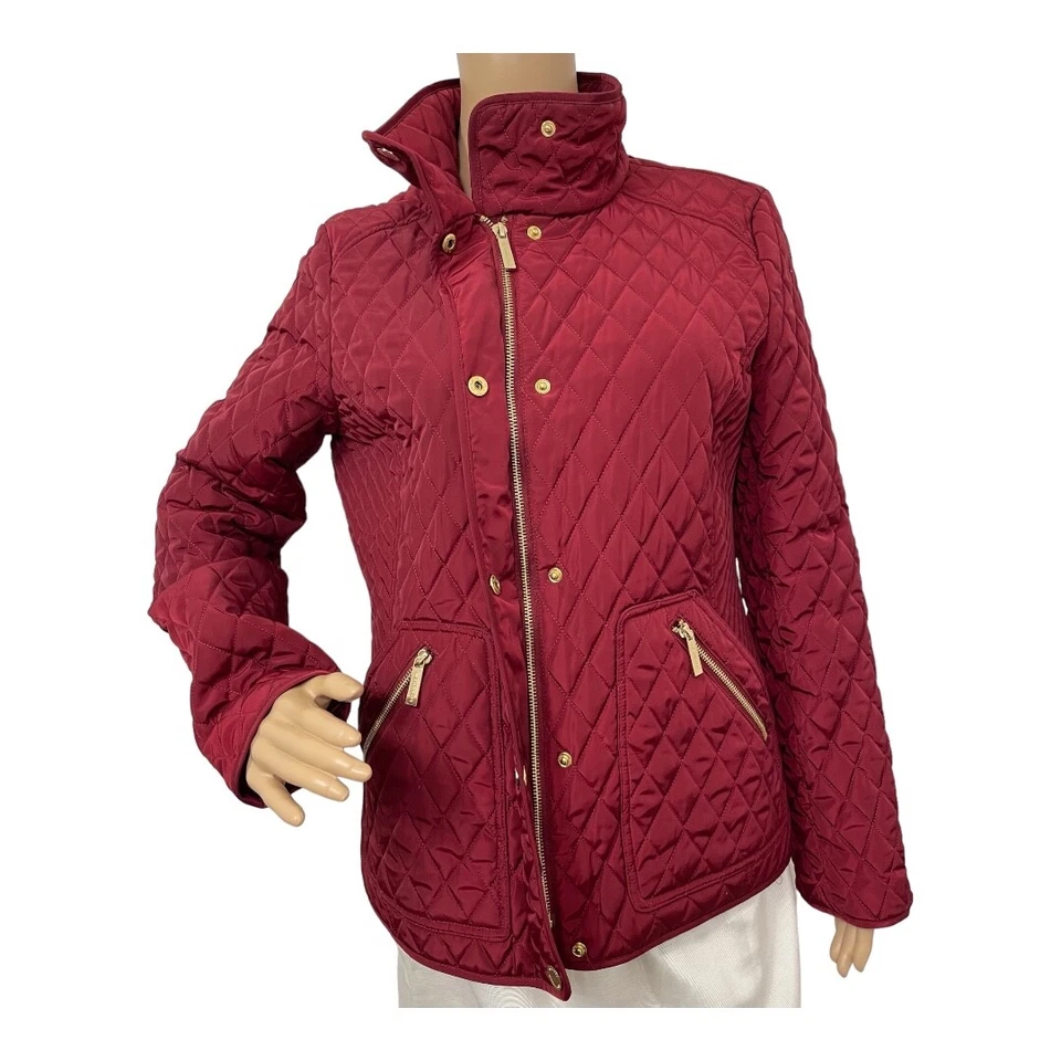 Chaqueta roja junior Michael Kors para niñas, M Foto 4 de 4