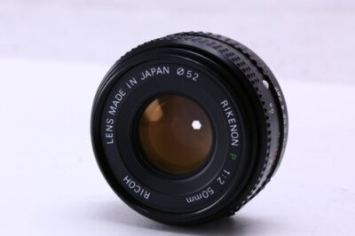 NEAR MINT]Ricoh XR Rikenon 50mm F/2 MF Lens for Pentax K Mount