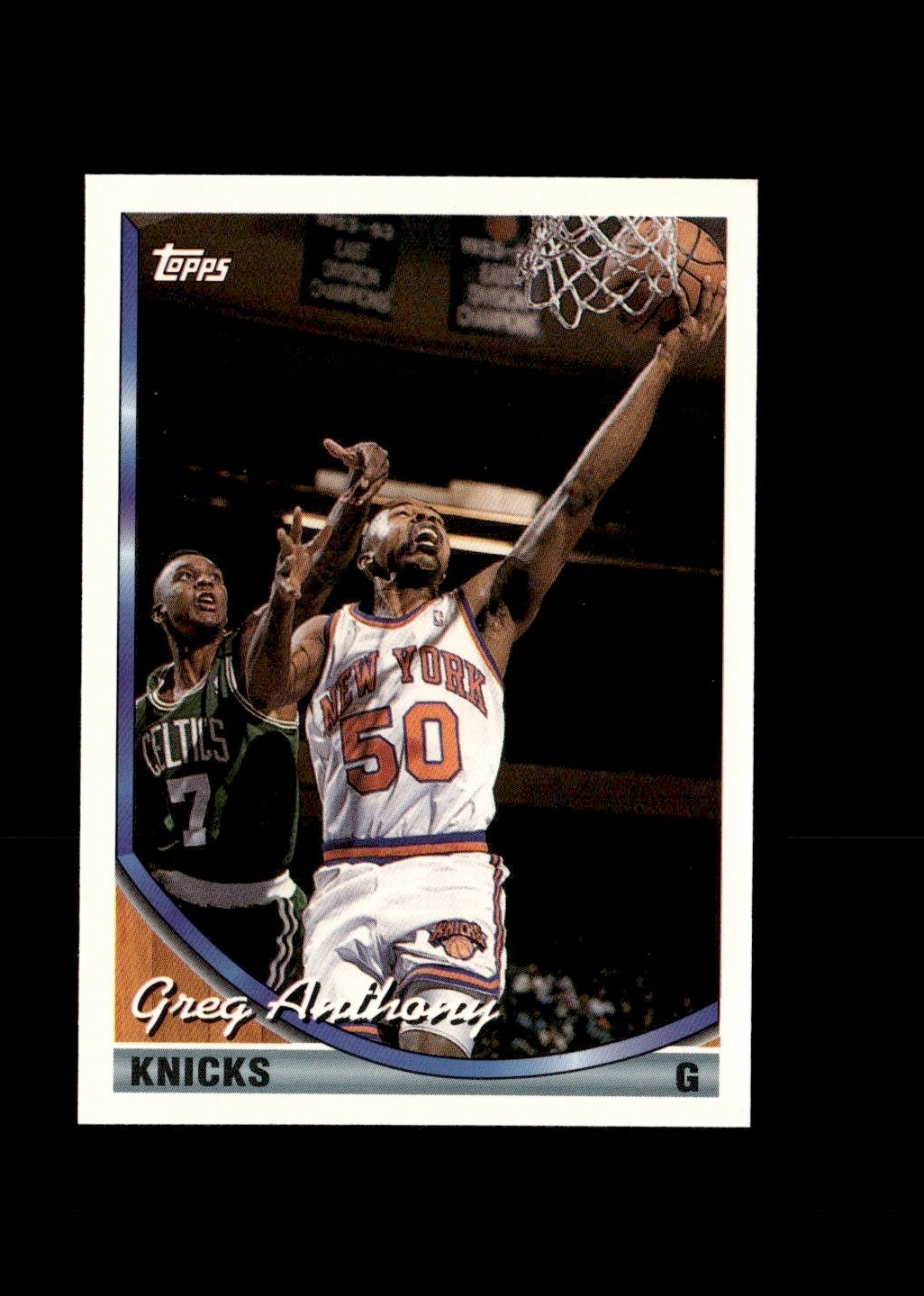 1993-94 Topps - #375 Greg Anthony