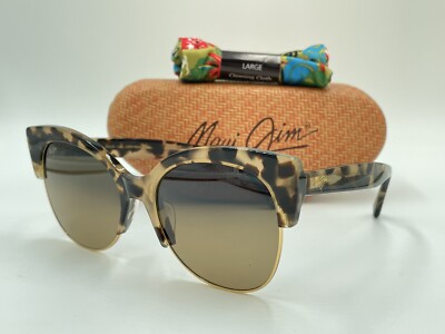 MAUI JIM MARIPOSA MJ817-10L Tortoise/Gold; HCL Bronze POLARIZED AUTHENTIC ITALY