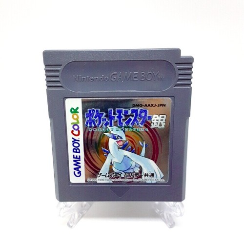 Gameboy Color POKEMON SILVER Japan gin Pocket Monster Box Japan DMG-P-AAXJ - Picture 2 of 12