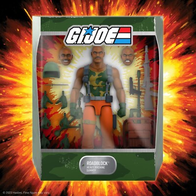 G.I. Joe Ultimates Wave 5 Roadblock Figure Super7 | eBay