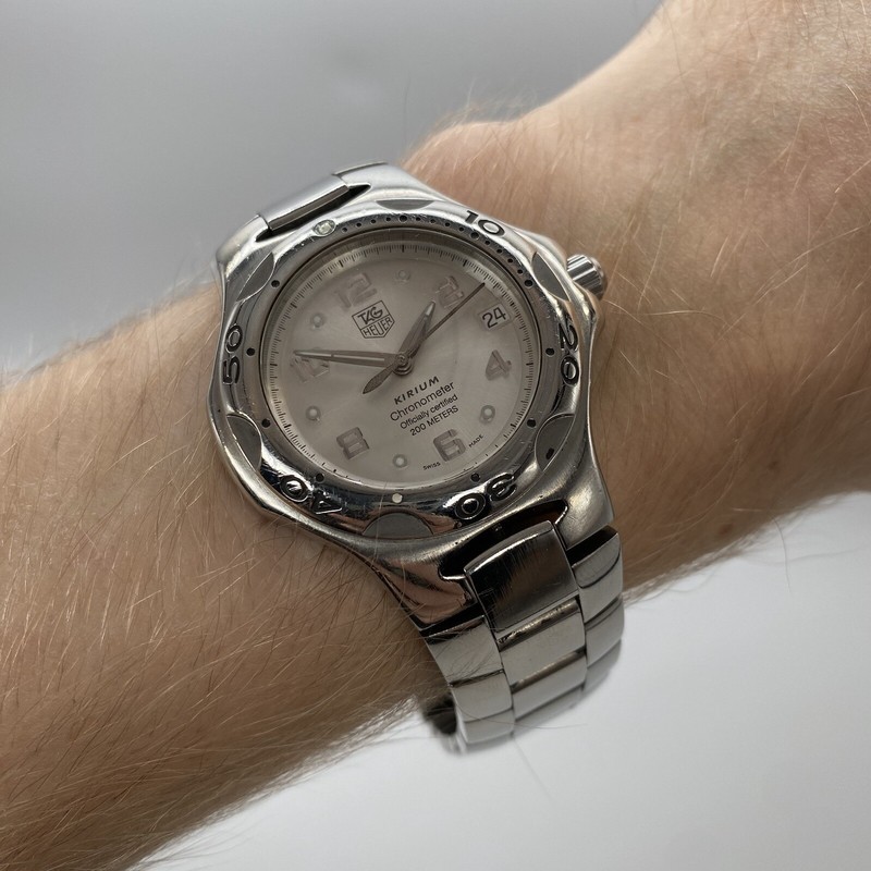 Tag Heuer Kirium Chronometer WL5118 200M Swiss Quickset Date Watch - Box & Card Tag Heuer Kirium Chronometer WL5118 200M Swiss Quickset Date Watch - Box & Card