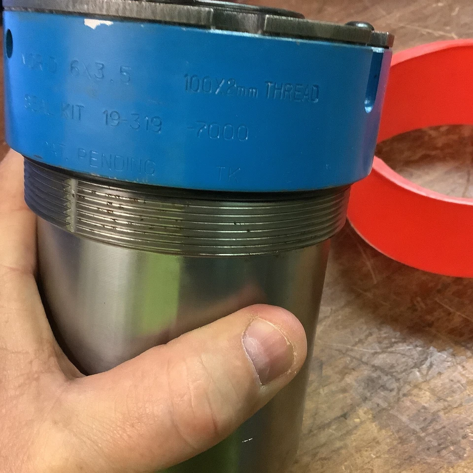 Sistemas de fluidos Teledyne MOR-D 6 X 3,5 100 X 2 mm roscas Foto 4 de 4