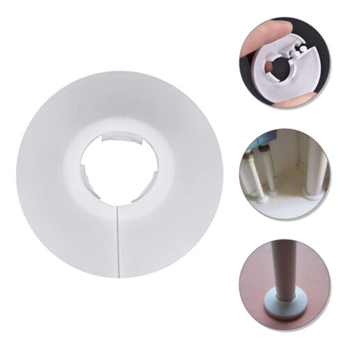 Accesorio de agua de agujero redondo para decoración de PVC blanco de 12 piezas - Imagen 1 de 11
