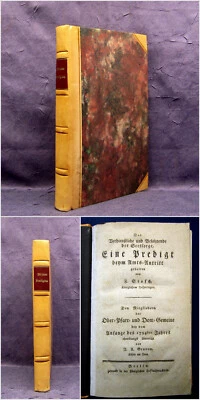 Stosch, Grunow Diverse Predigten 1794-1837 Sammlung von 10 Predigten Theologie m - Bild 1 von 4