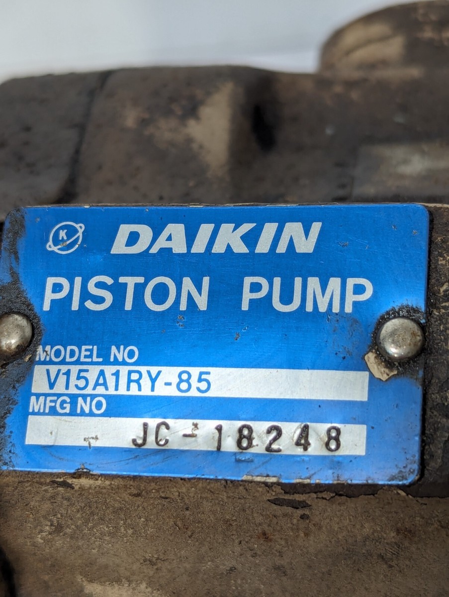 Daikin V15A1RY-85 hydraulic piston pump | eBay Daikin V15A1RY-85 hydraulic piston pump | eBay