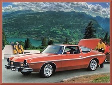 1974 Amc Matador Coupe Toolbox - Refrigerator Magnet 42 Mil