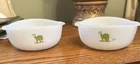 Fire King Anchor Hocking BC Comics Cereal Bowl, Johnny Hart Caveman Dinosaur - 2