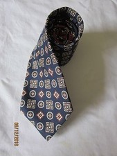 Tommy Hilfiger Blue Silk Neck Tie
