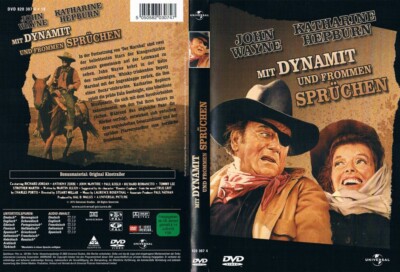 MIT DYNAMIT UND FROMMEN SPRÜCHEN John Wayne, Katharine Hepburn DVD 1975 NEU