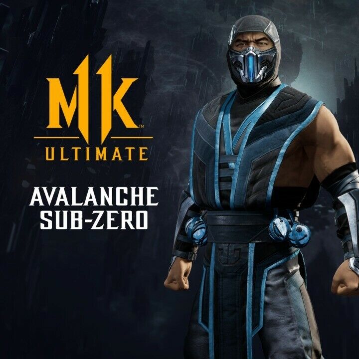 Mortal Kombat 11: Sub Zero Avalanche Skin xbox *rare