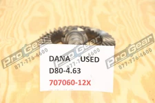 Spicer Gear Set 4.63 Ratio Fits Dana 80 707060-12X