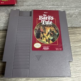 The Bard's Tale Nintendo Entertainment System NES Game Box & Manual