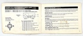 Commando NES Nintendo Instruction Manual Only See Photo