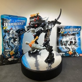 LEGO Bionicle Barraki Mantax complete w/ instructions and canister AH020112