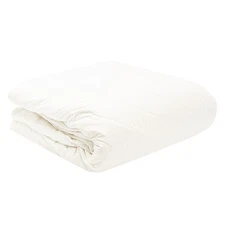 Protect-A-Bed QuiltGuard Waterproof Cotton Mattress Pad in White, Queen Size