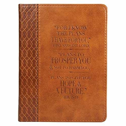 Christian Art Gifts Classic Imitation Leather Bible Cover