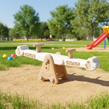 Kids Seesaw Safe Teeter Totter Toddler Indoor Outdoor Toy Playground Play Set UK