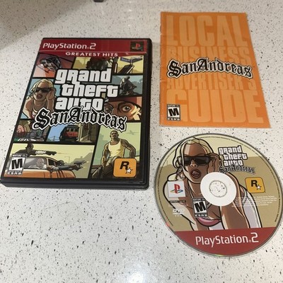 Grand Theft Auto: San Andreas (Sony PlayStation 2 Complete PS2 Greatest Hits