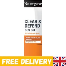 Clear & Defend SOS Gel 15ml for Acne & Spot-Prone Sensitive Skin, Salicylic Acid
