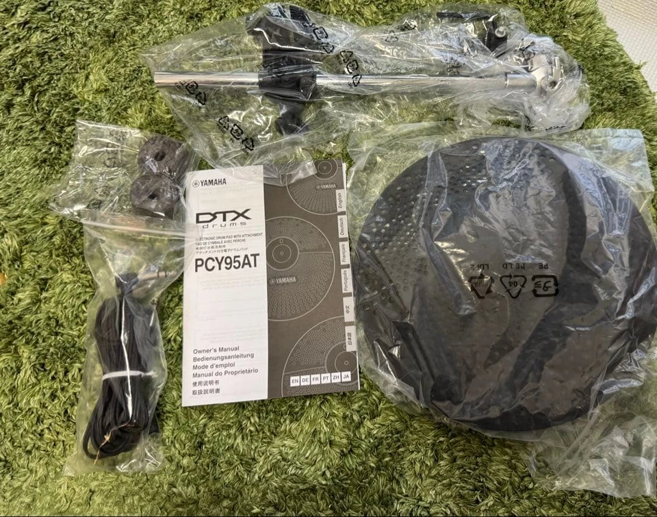 Almohadilla de platillo electrónica Yamaha PCY95AT DTX Foto 4 de 4