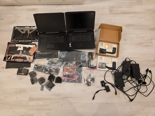 Clevo P870DM P870DM-G huge lot of laptops/parts (No HDDs/RAM/GPUs)