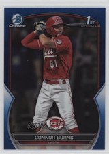 2023 Bowman Draft Chrome Blue Refractor /150 Connor Burns #BDC-159 0a98