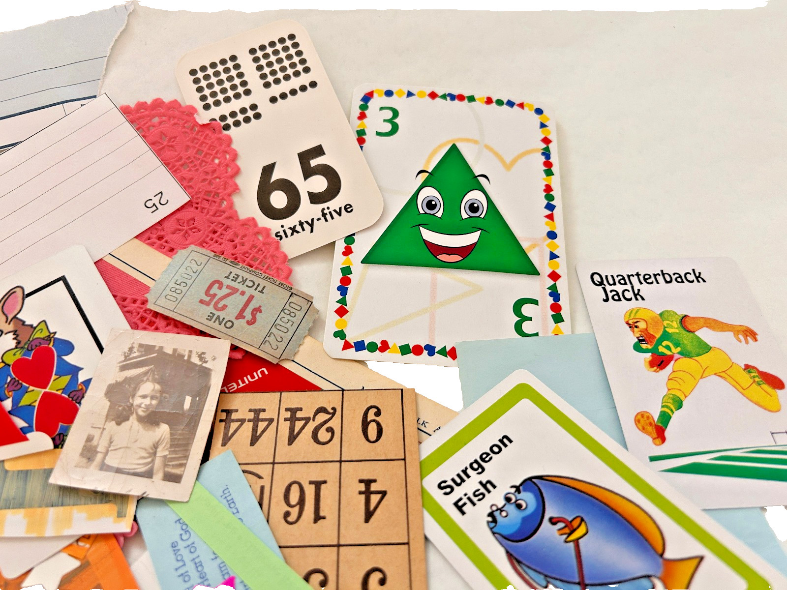 Junk Journal Papel Ephemera Kit: Vintage Paper Scraps for Collage & Painting