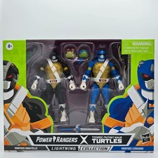 Power Rangers x TMNT Morphed Donatello Leonardo 2 Pack Hasbro Figures