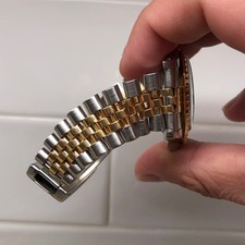 Rolex GMT MASTER 16753 Black Two Tone Jubilee Wristwatch with Papers 15