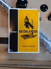 Vivitar Enlarger Model 66 never Used Original Box includes instructions