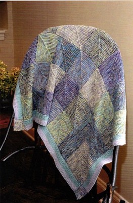 Kate Jackson Knits Knitting Pattern #28 Baby Tiles Blanket Modular Garter Stitch