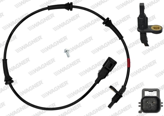 Wagner Abs Sensor Raddrehzahl DrehzahlfüHler FüR Land Rover Range Lv_ L538 Lv-image