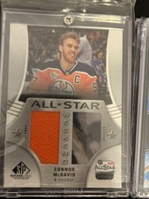 2019-20 SP Game Used Connor Mcdavid All Star Weekend  Mint In A Case !