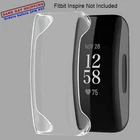 New For Fitbit Inspire 3 Clear TPU Full Case Cover Screen Protector Armor Clear