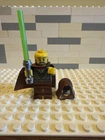 Lego Star Wars Jedi Bob Minifigure Cape Good Lightsaber