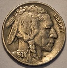 Nicer low mintage 1938 D Buffalo Head Nickel