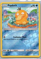 Pokemon TCG Psyduck 28/149 Sun Moon Rev Holo LP on eBay