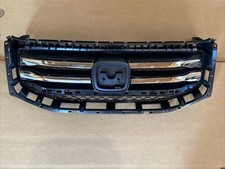 For 2012-2015 Honda Pilot Front Bumper Upper Grille & Inner Chrome Trim Set of 5