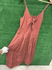 Express Burnt Orange Dress Size Large