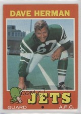 1971 Topps Dave Herman #124 2d4