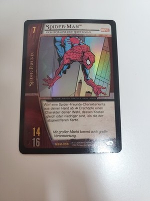 Spiderman Der Erstaunliche Spiderman Marvel Versus TCG Einzelkarte