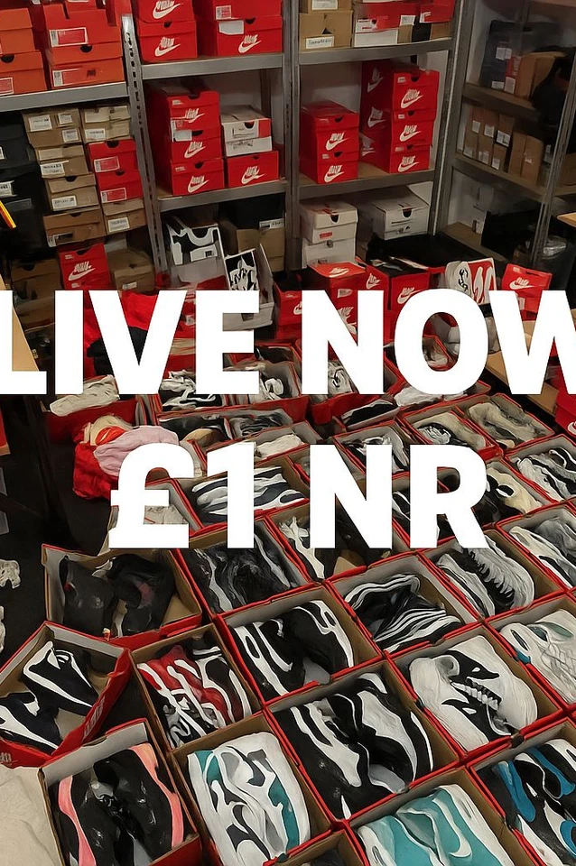 £1 Sneaker Auctions All Night !!!!