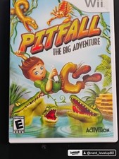 Activision Pitfall: The Big Adventure Nintendo Wii Complete w/ Case & Manual