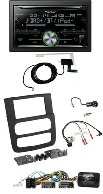 Pioneer CD USB Lenkrad Bluetooth 2DIN DAB Autoradio für Dodge RAM 2002-2006 - Bild 1 von 4
