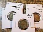 1864 COPPER NICKEL INDIAN CENT VERY GOOD 1 COIN     XO