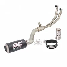 RS660 2021-2025 for Aprilia Tuono 660 Complete Exhaust System Front Pipe Muffler