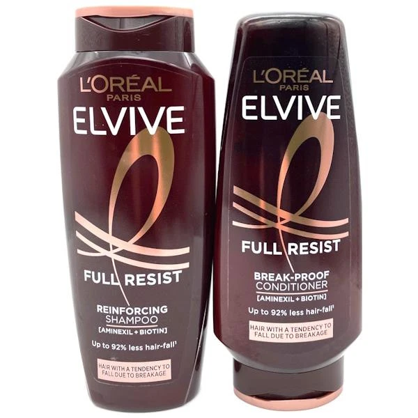 L'Oreal Elvive Full Resist Shampoo 250ml & Conditioner 200ml